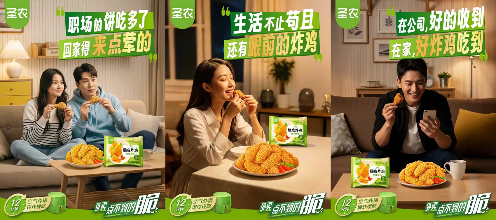 从“B端隐形冠军”到“C端破圈典范”,圣农如何以“脆皮”洞察,用美食与年轻打工人深度共鸣?