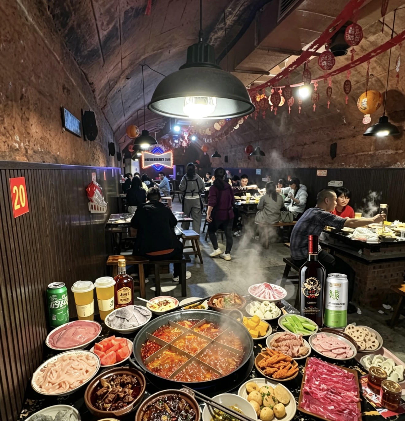 西洽会潮玩盛宴！宁夏商务厅联合宁夏农垦集团推出西夏王葡萄酒邂逅重庆火锅